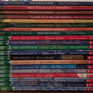 Magic Tree House Books 1-48 and #52